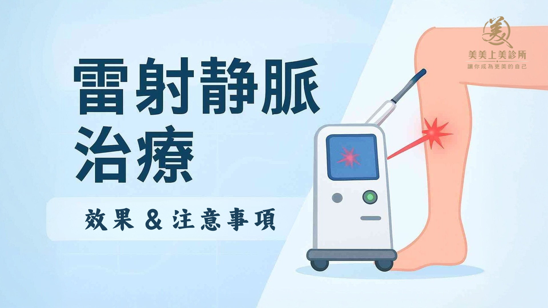 靜脈雷射治療。